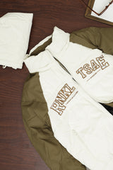 Trendy House Contrast Tone Premium Imported Puffer Jacket
