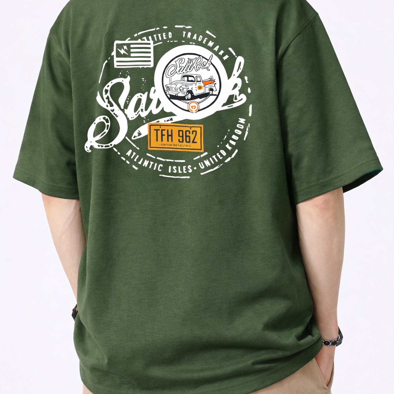 Turbo "Saltrock" Back Design Oversize Tee