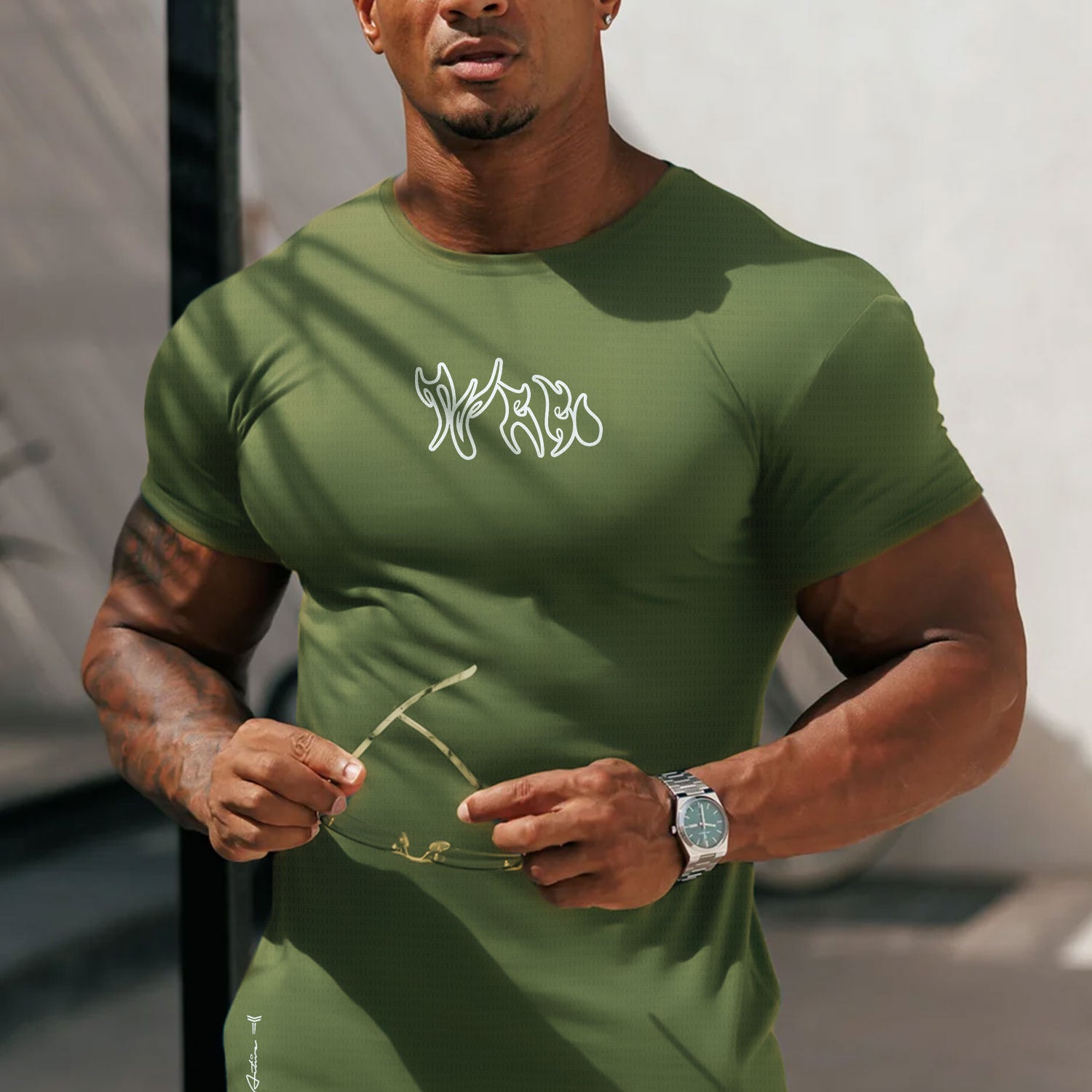 Turbo 'Action-Ready' Graphic Mesh Dry-Fit Tee