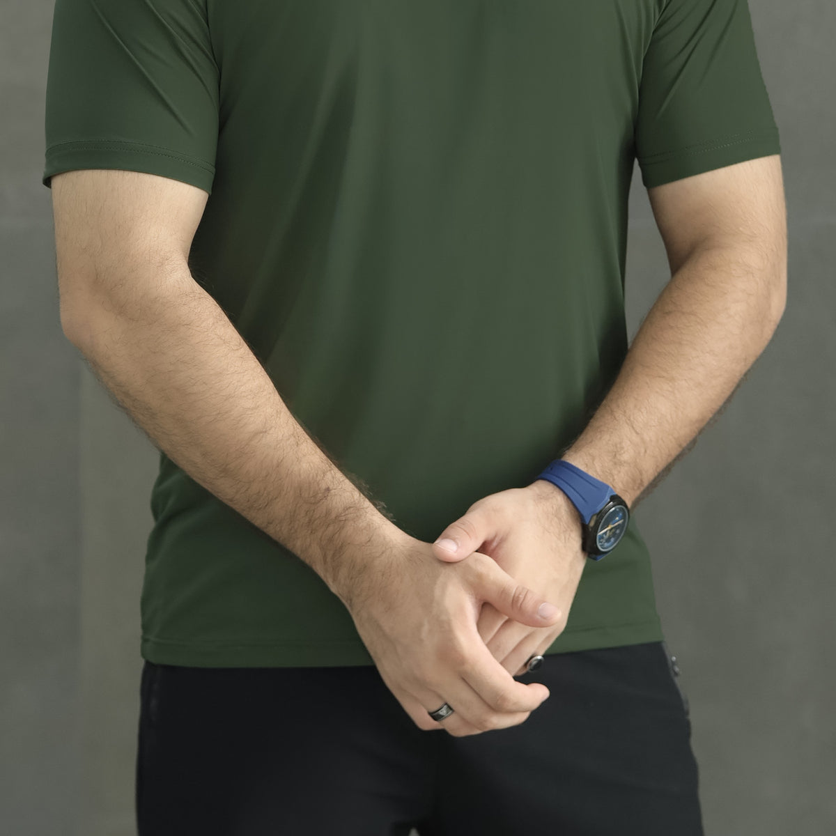 Gym Shrk Strength Arrival Dry-Fit Tee