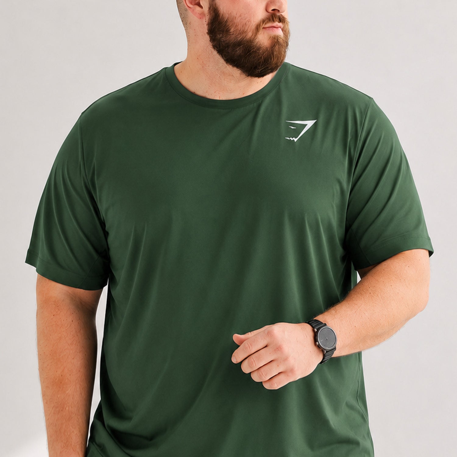 Gym Shrk Strength Arrival Big & Tall Dry-Fit Tee