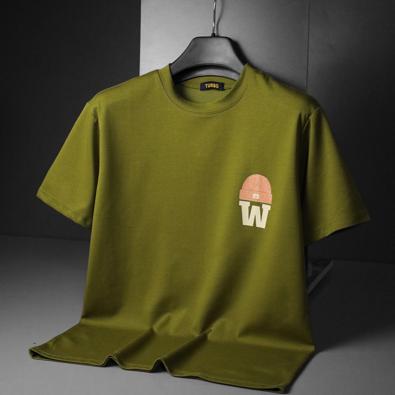 Turbo Retro Men's Round Neck T-Shirt