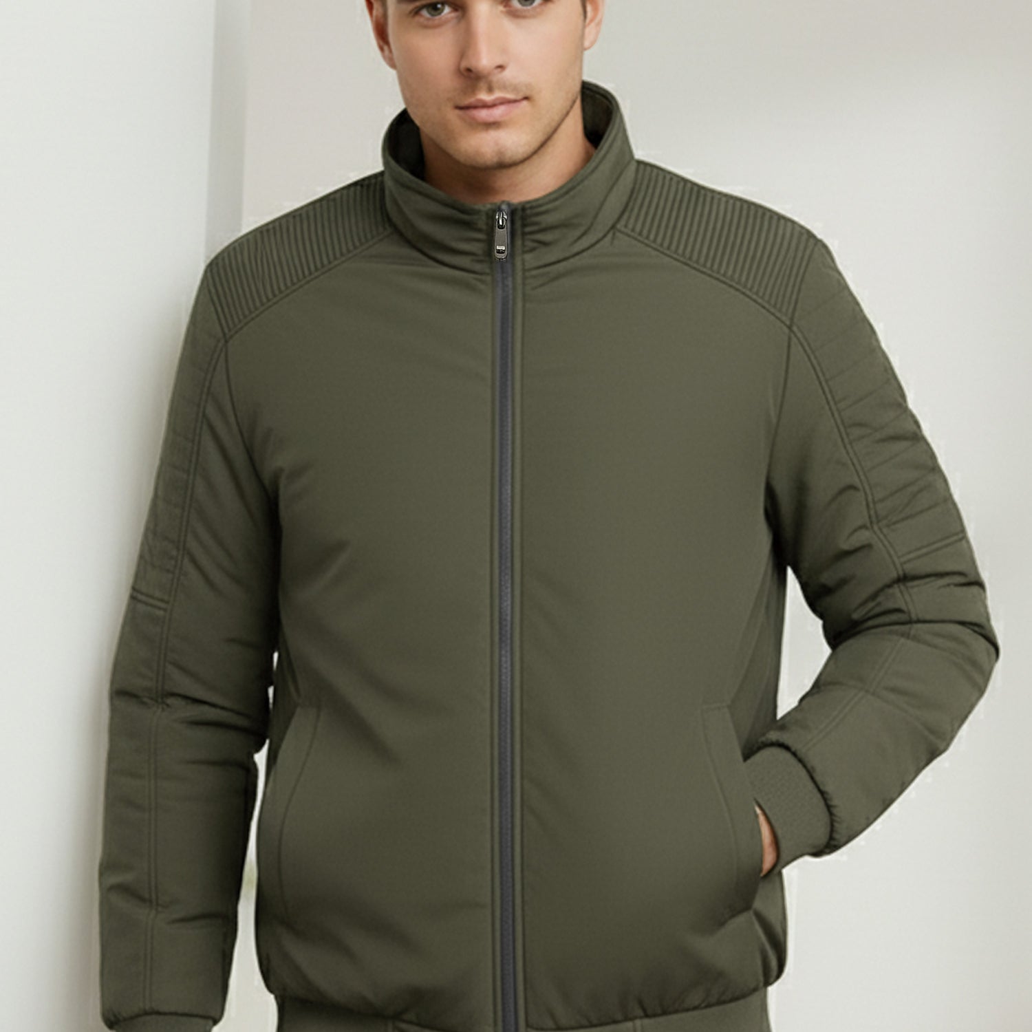 Elegant Reversible Big Size Imported Puffer Jacket