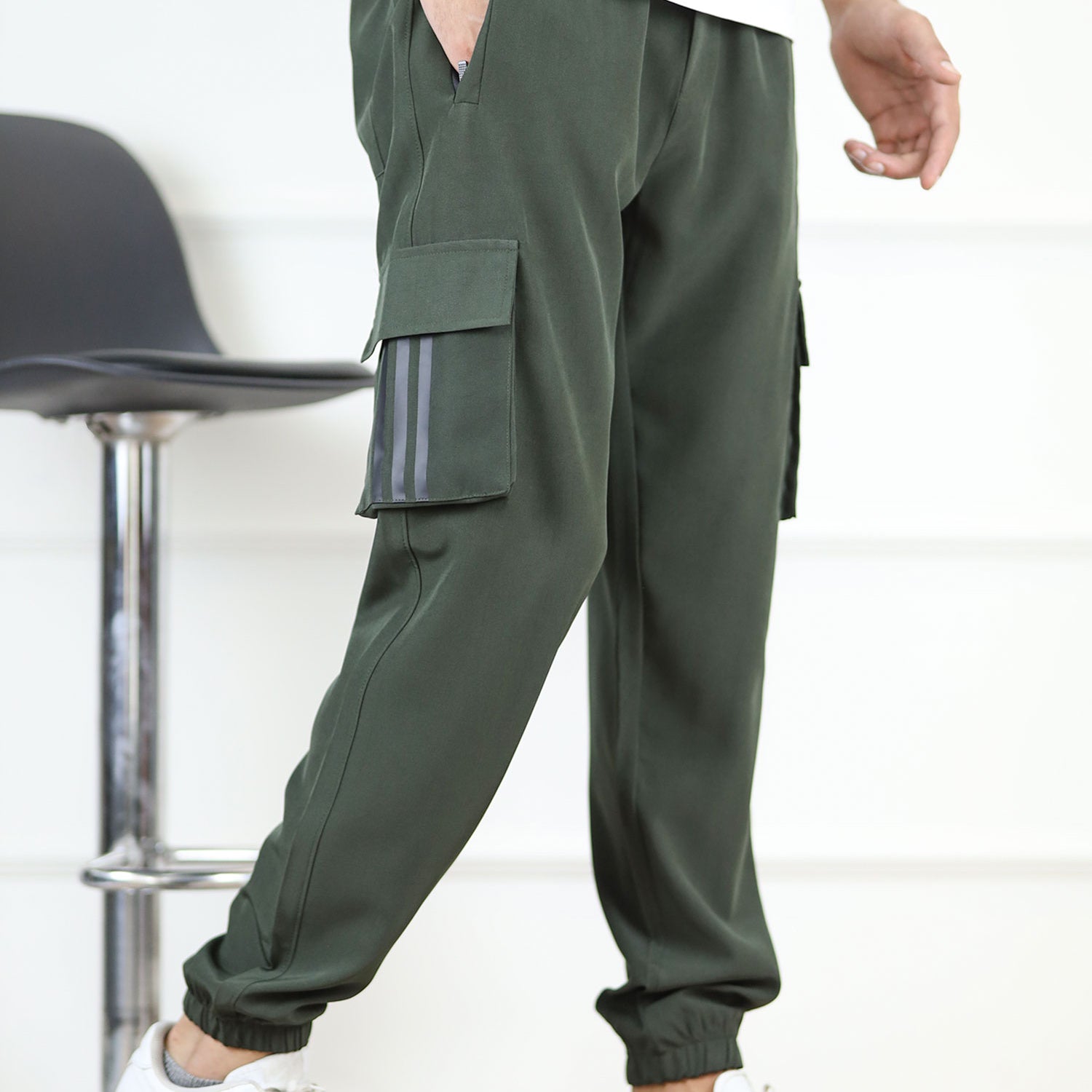 Adds Micro Stretch Slimfit Imported Sportswear Trouser