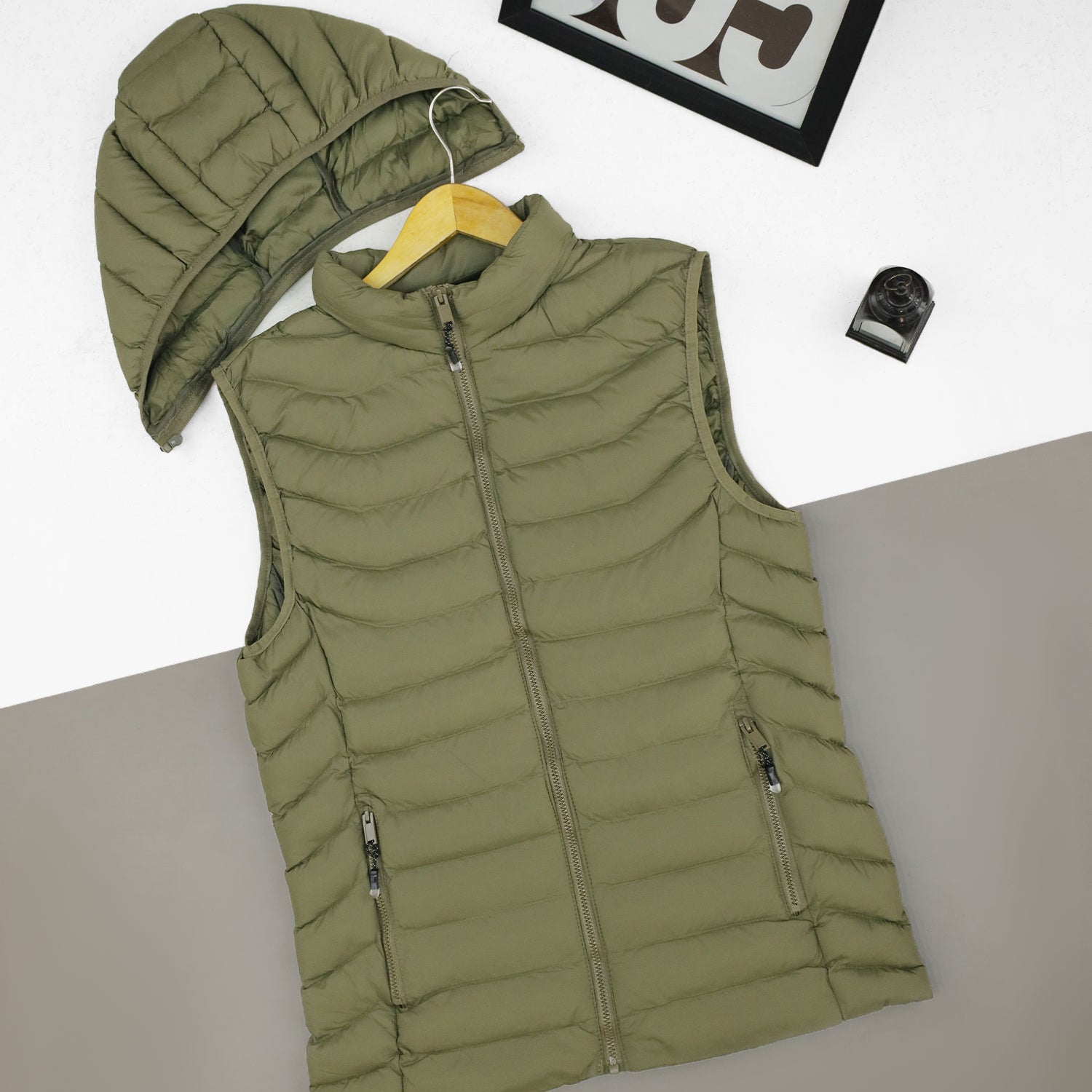 Hollow Padded Imported Men's Gilet