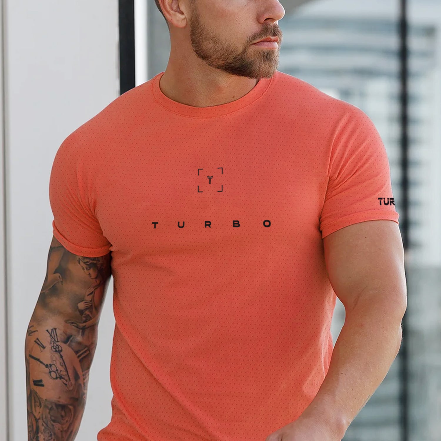 Turbo Scan Energy Breathable Mesh Dry-Fit Tee