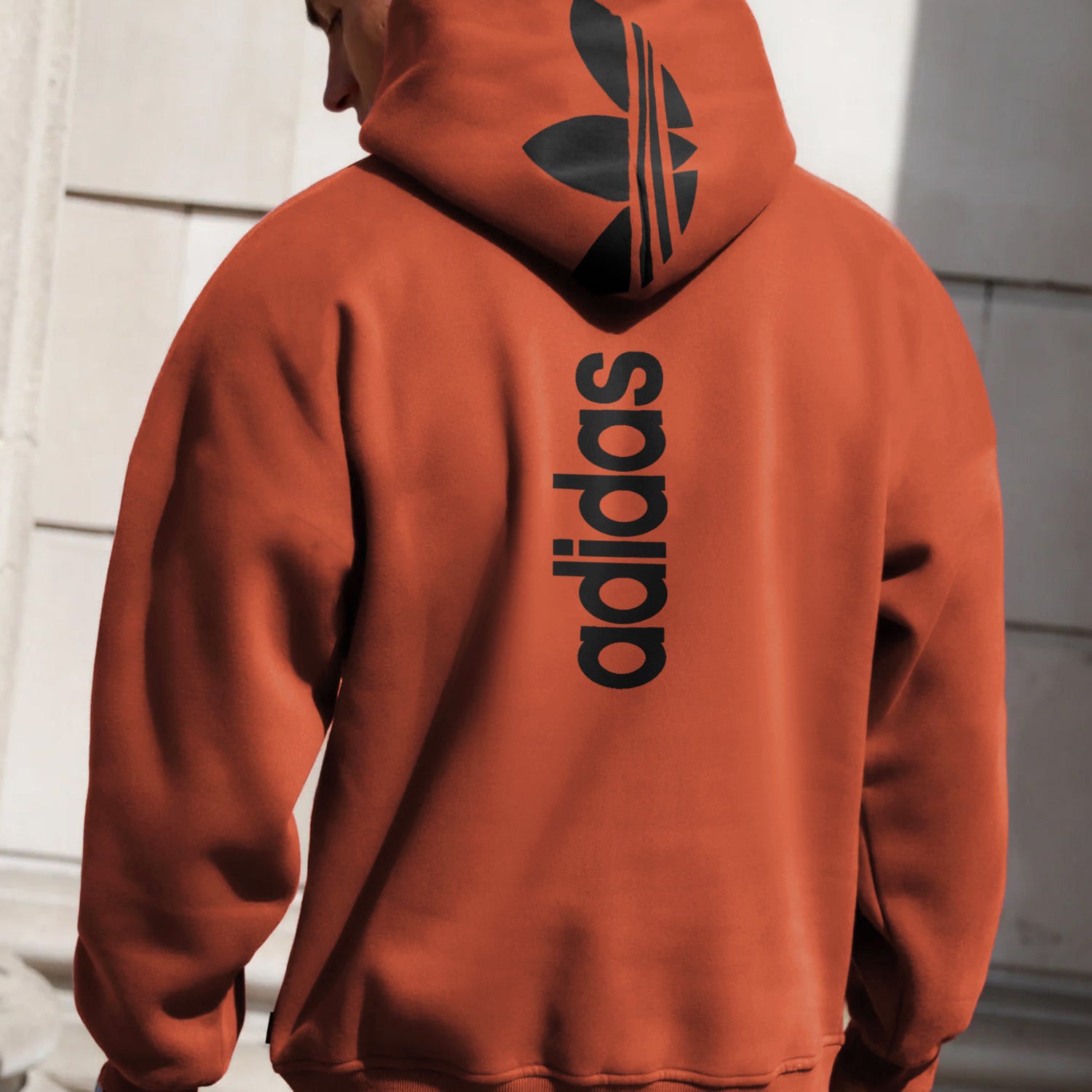 Adds Signature Printed Typography Hoodie