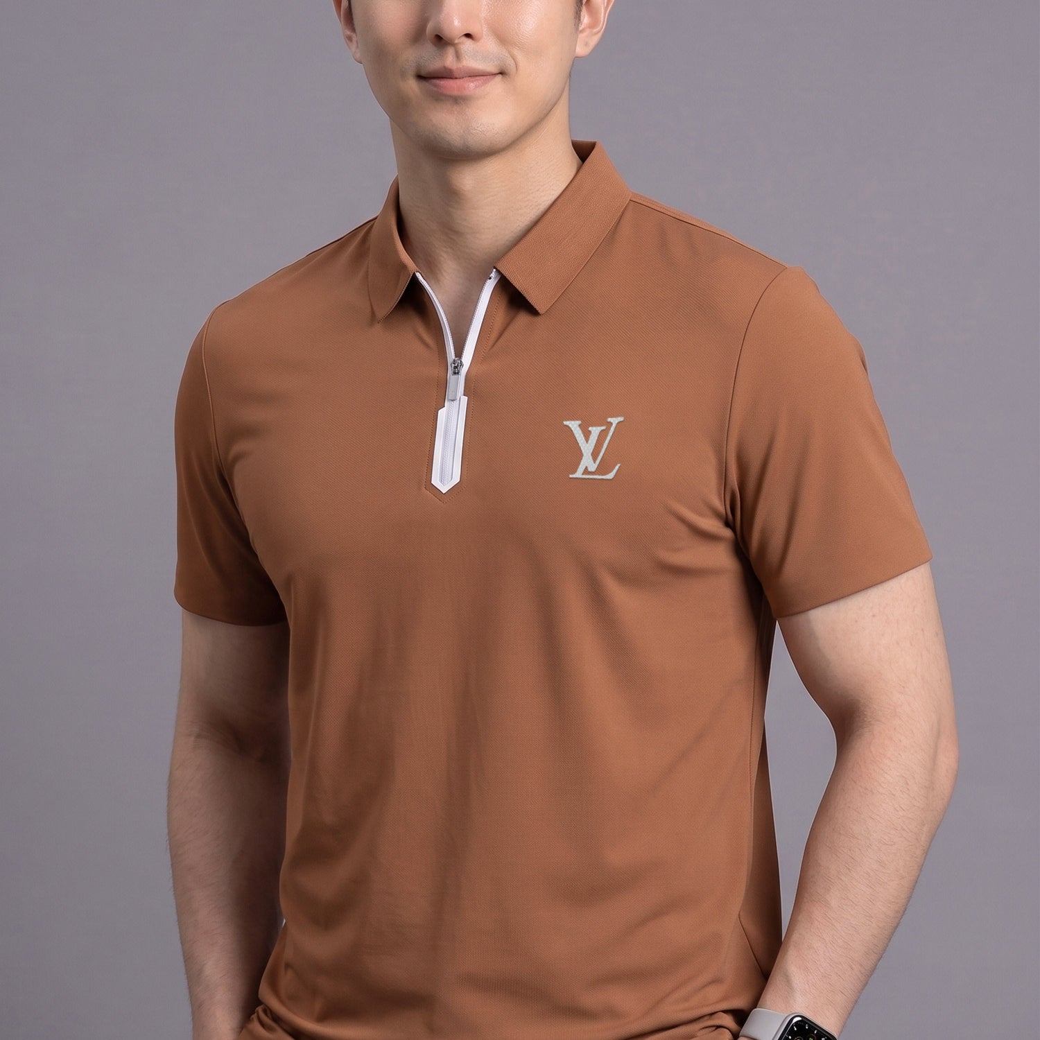 LV High-End Tech Activewear Imp Dry-Fit Polo