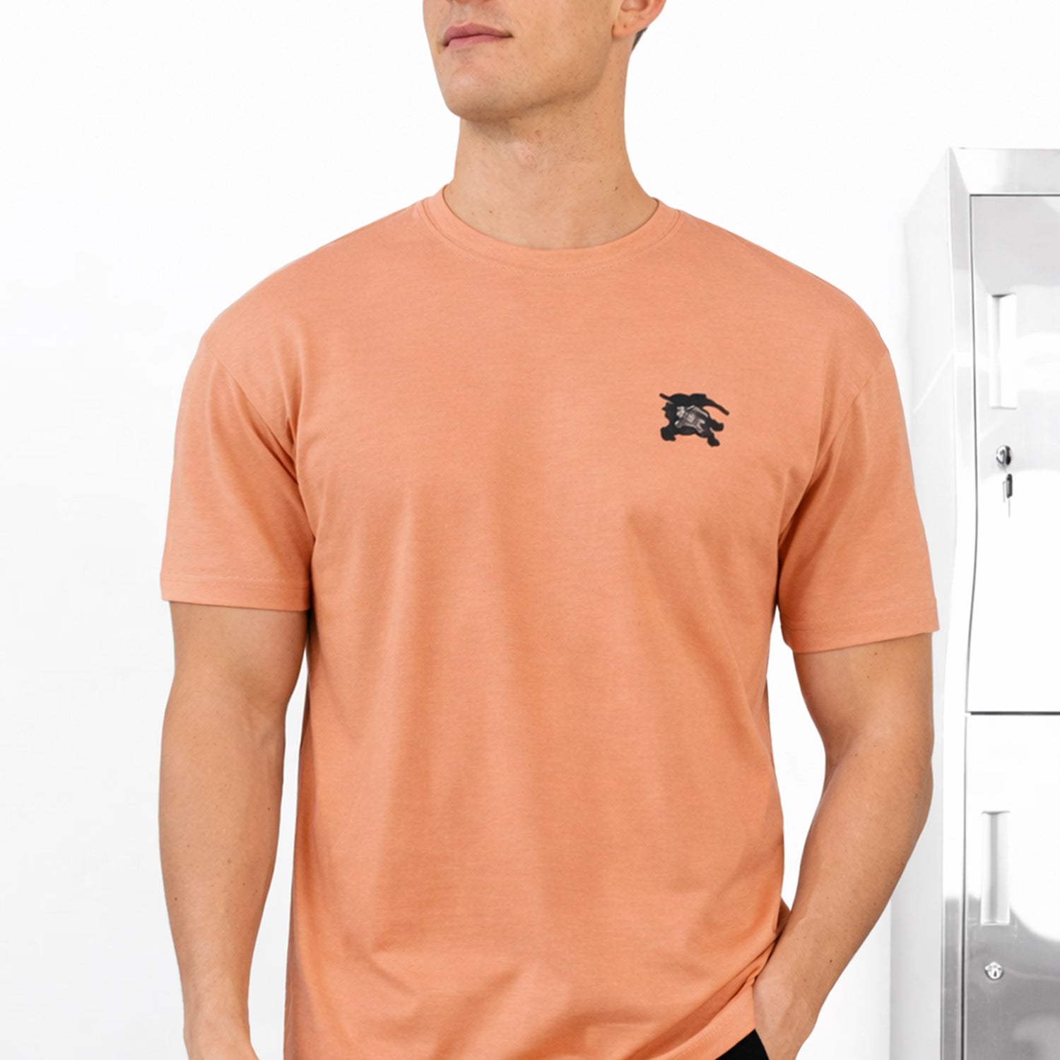 Burbry Equestrian Knight Design Men's Tee