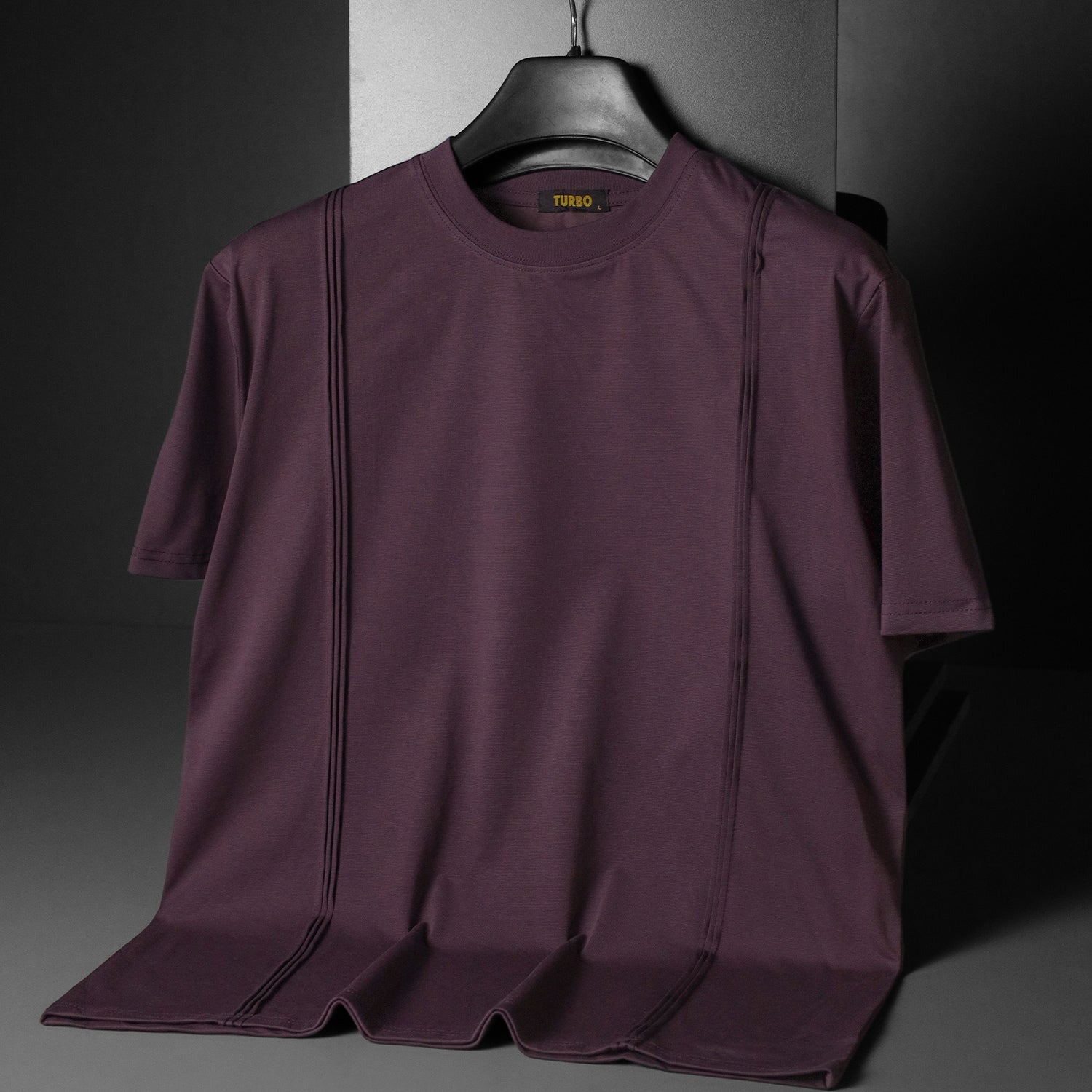 Turbo Front Verticle Stitch Design Men's Tee