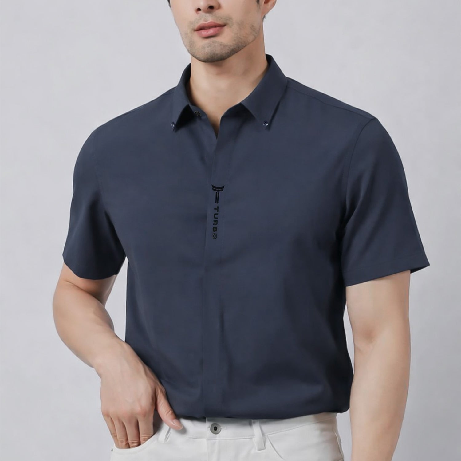 Turbo Men’s Elegant Casual Collar Shirt*