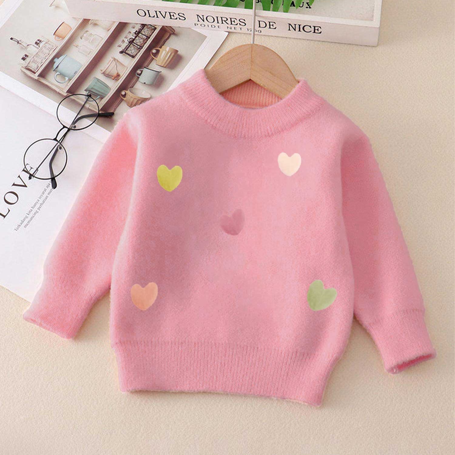 Comfy Cute Girls Imported Kids Sweater