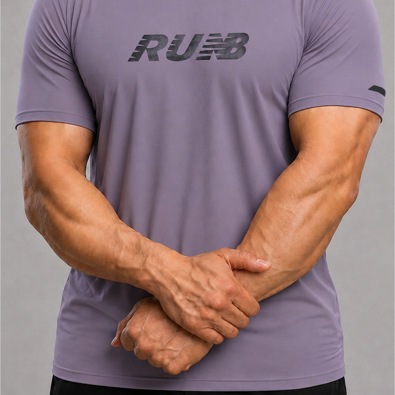 New Blnce Run Graphic Performance Dry-Fit Tee