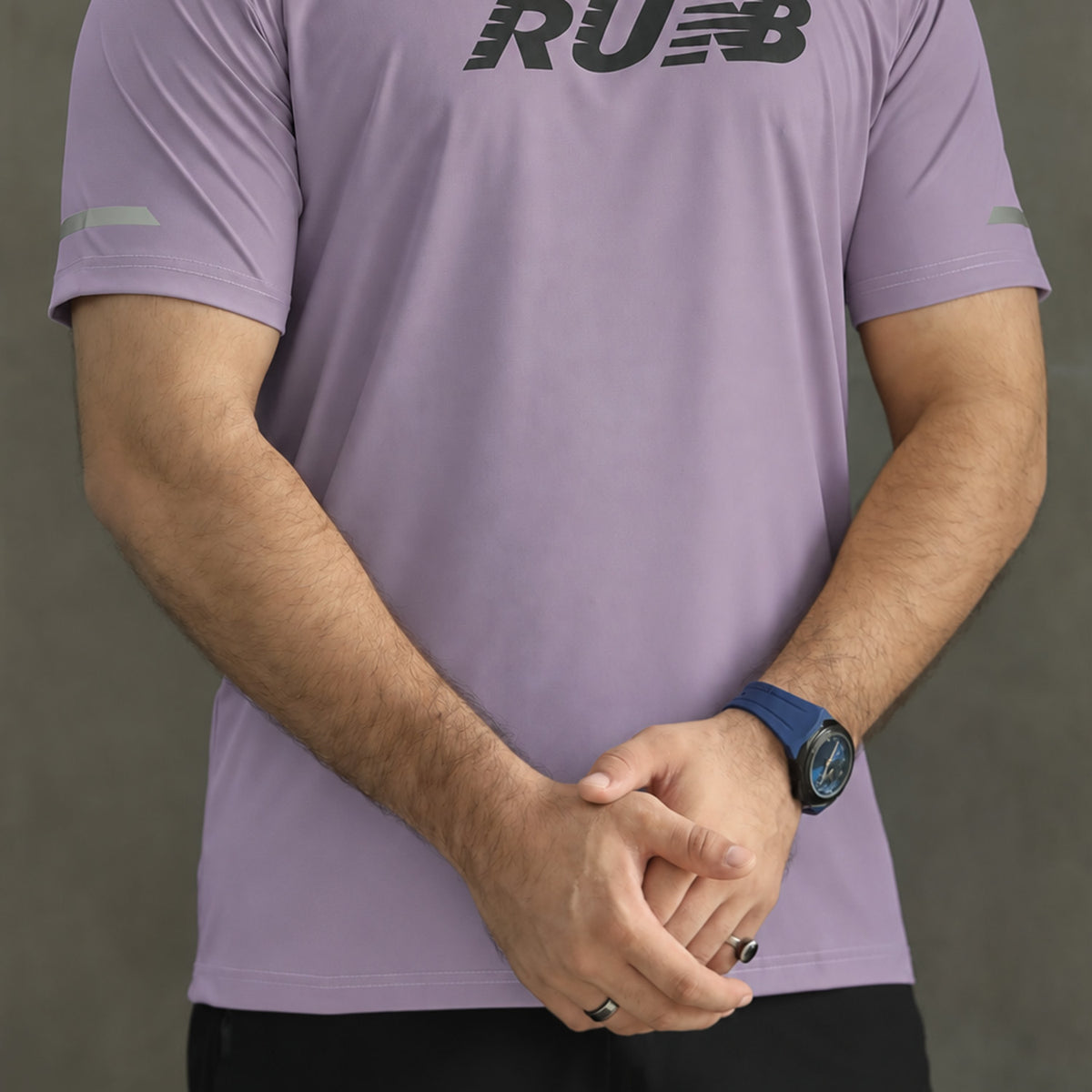 New Blnce Run Graphic Performance Dry-Fit Tee