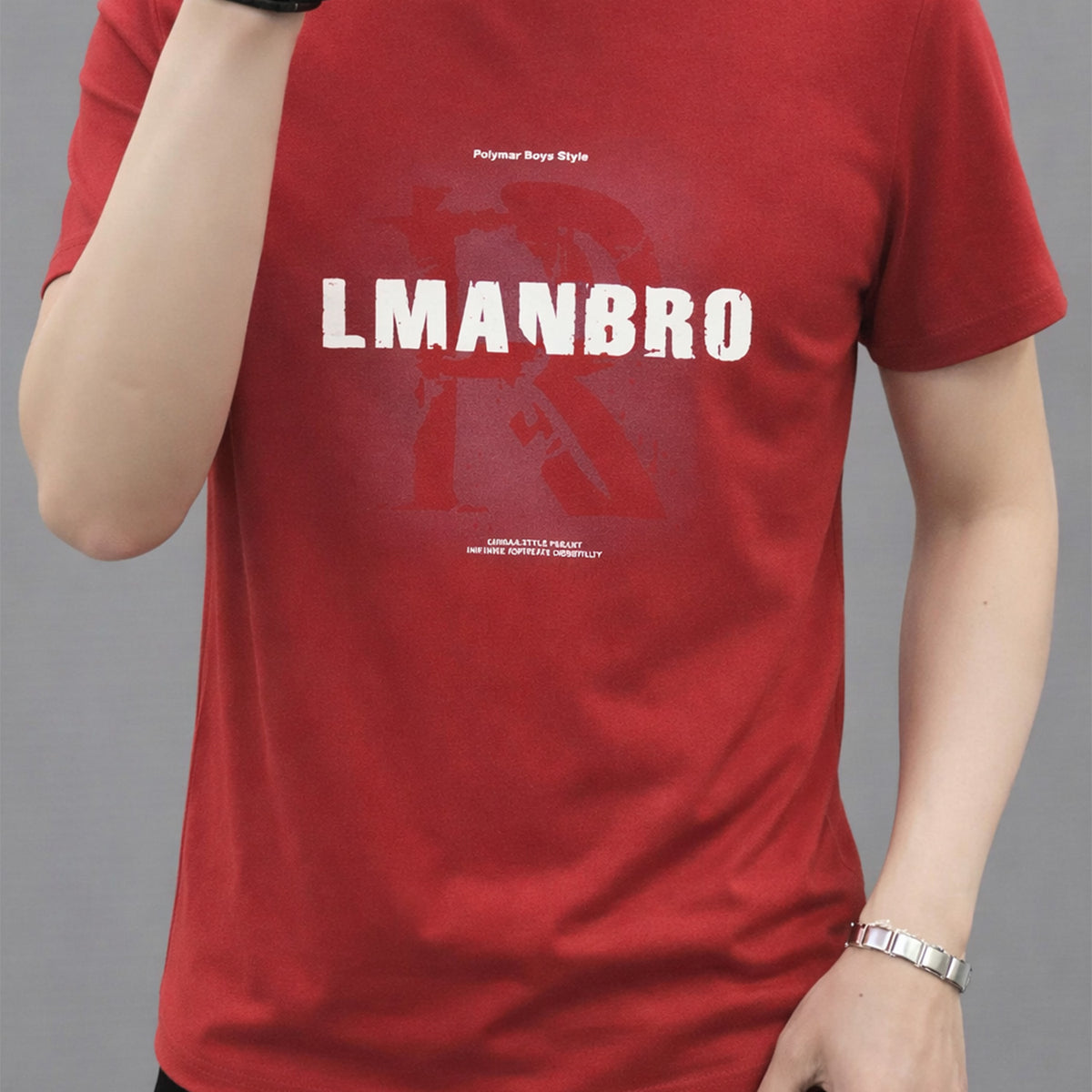 Mens Easy Wear Round Neck T-shirt*