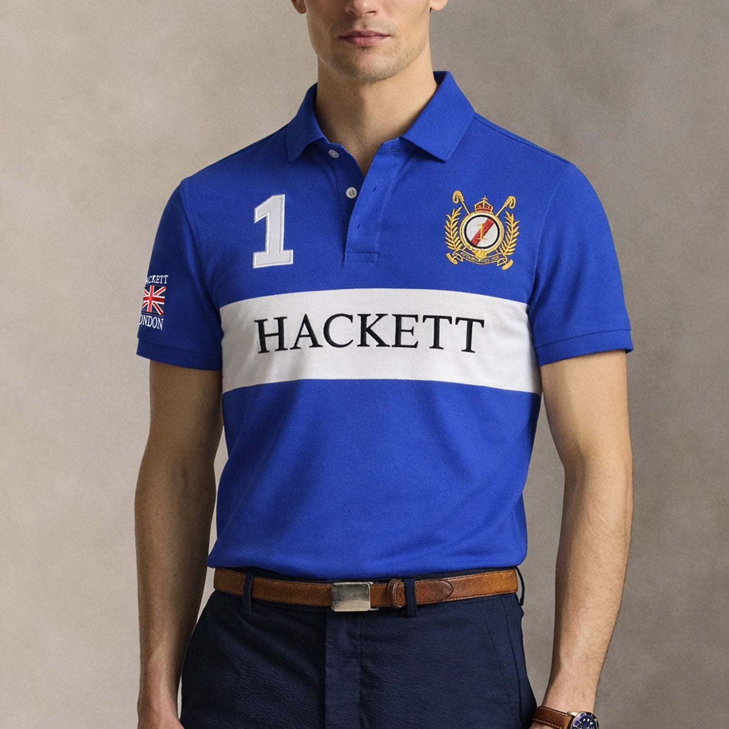 Hcket Classic Fit Men's Polo Shirt