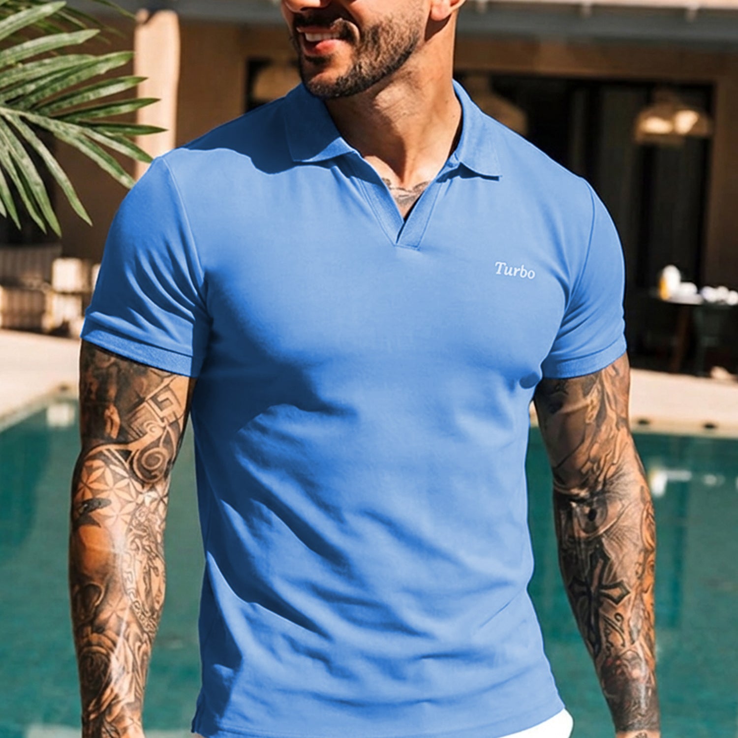 Turbo Signature Style Men's Polo Shirt
