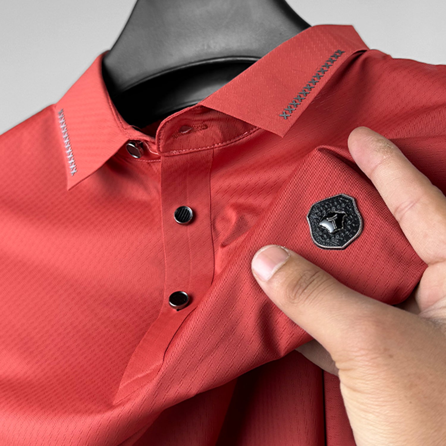 Turbo Royal Luxury Stitchless Men's Polo Shirt