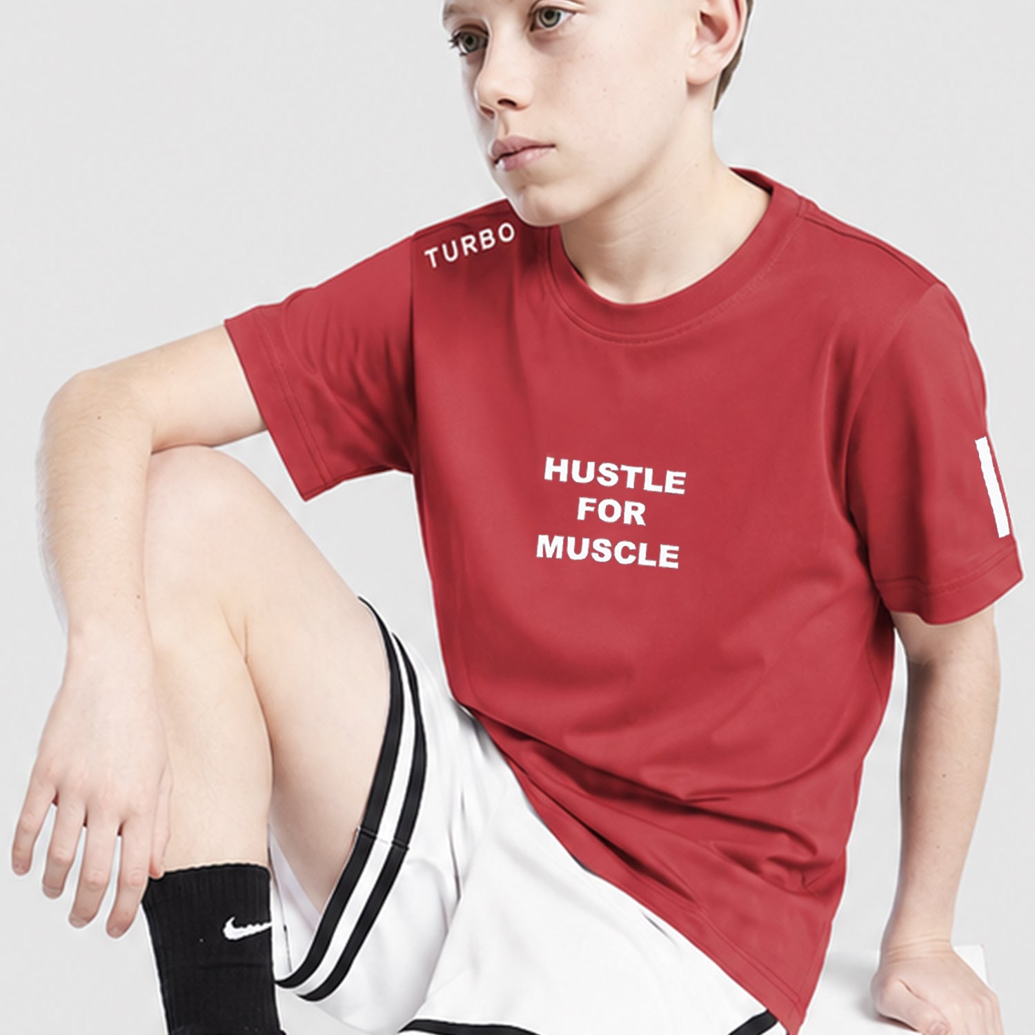 Turbo Legacy Core Performance Kid's Dry-Fit Tee