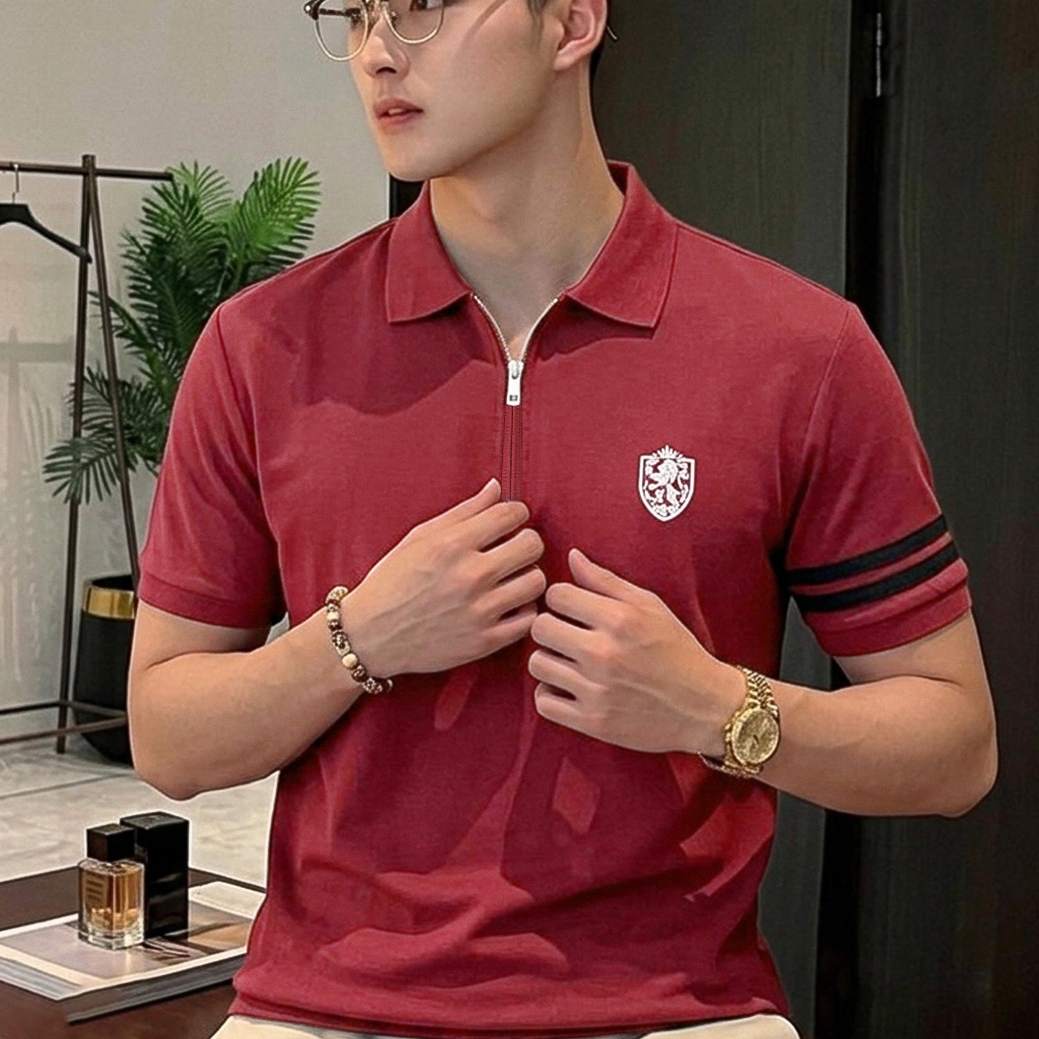Men's Signature Seam Polo T-Shirt*