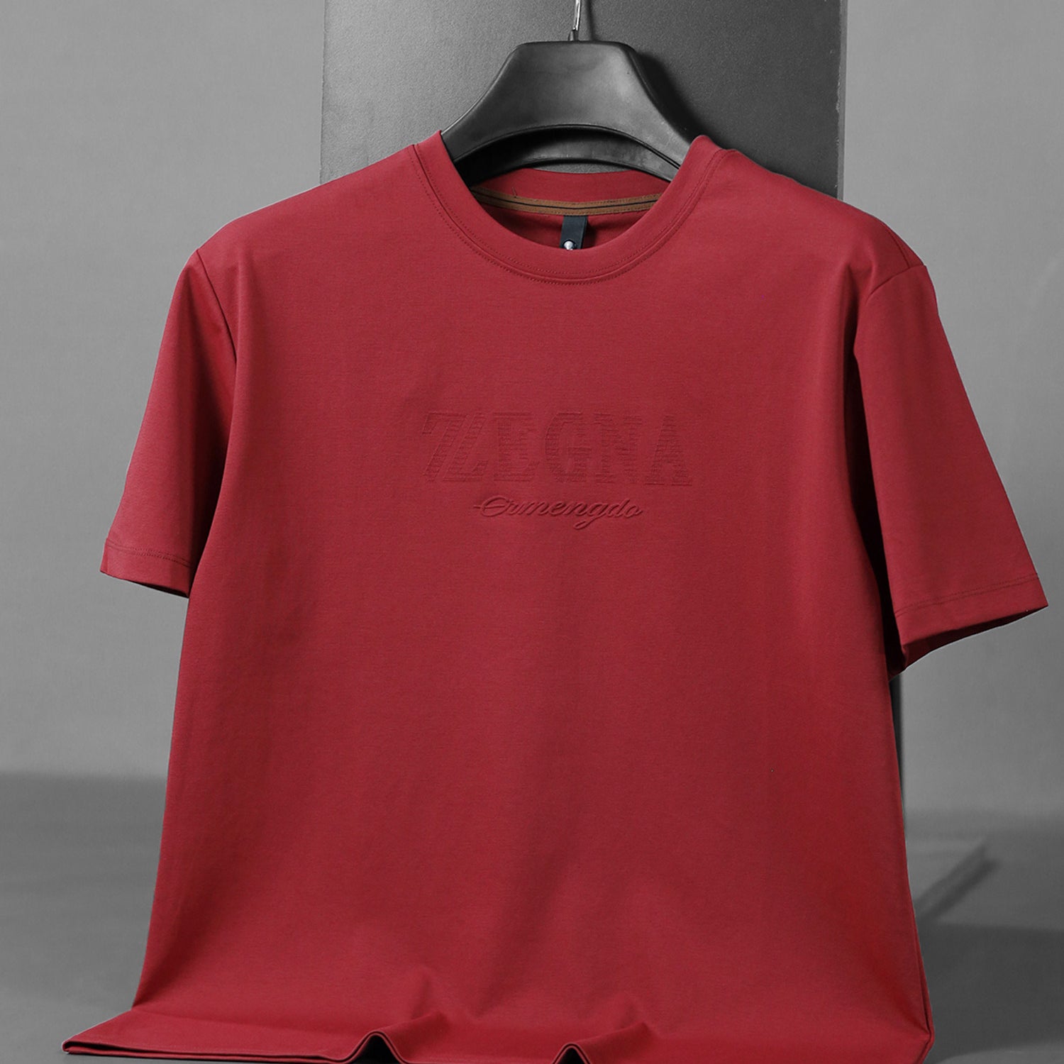 Zgna Typographic Logo Men's Tee Shirt