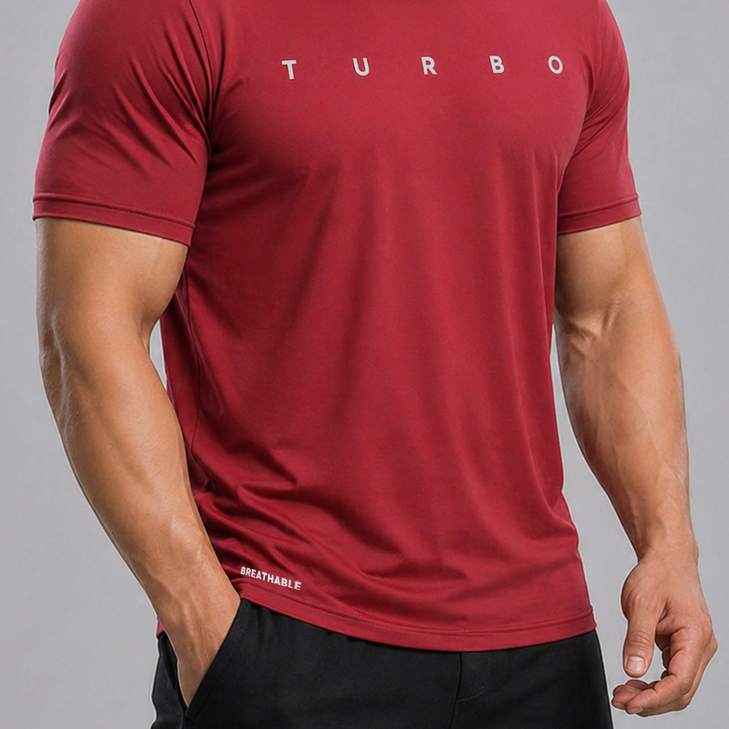 Turbo Alpha Gym Stringer Imp Dry-Fit Tee