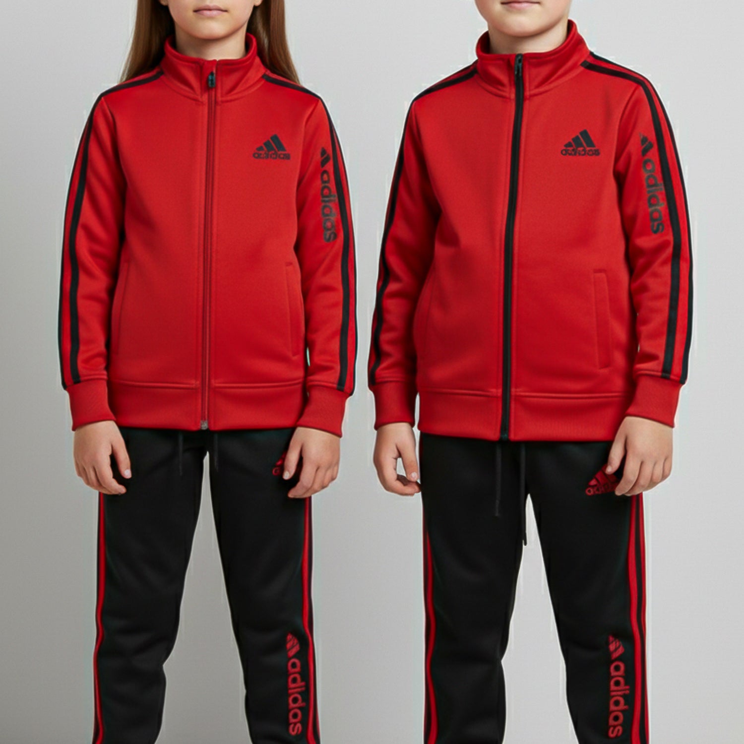 Adds Imported Multi-Slogans Unisex Kids Tracksuit