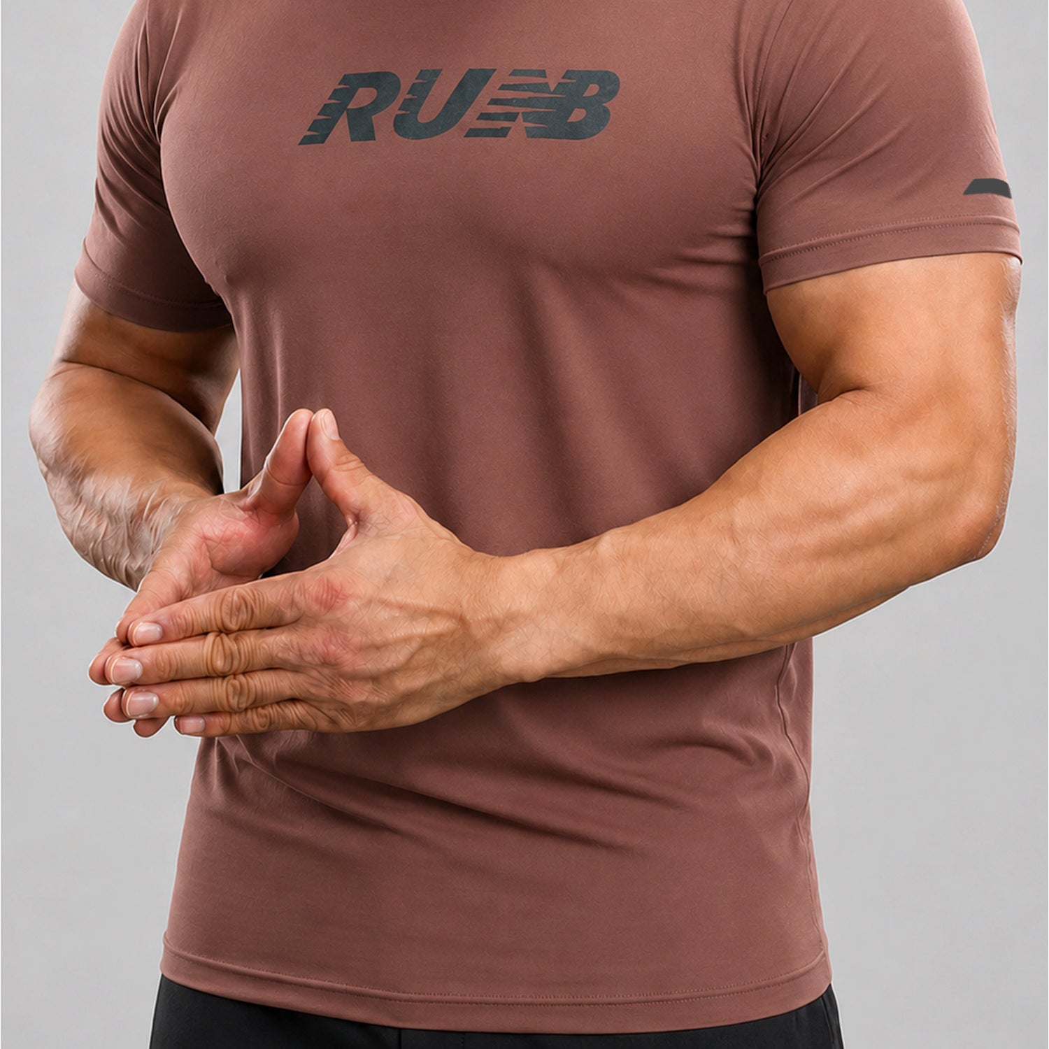 New Blnce Run Graphic Performance Dry-Fit Tee