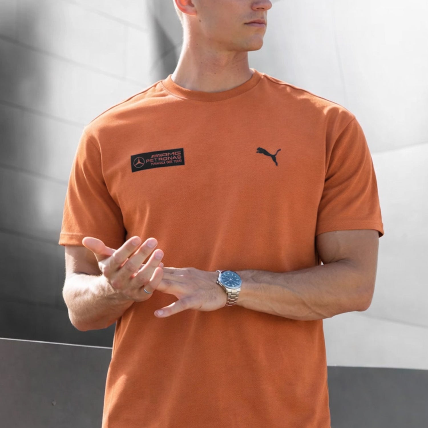 Pma Mercedes-AMG Typography Men's Tee