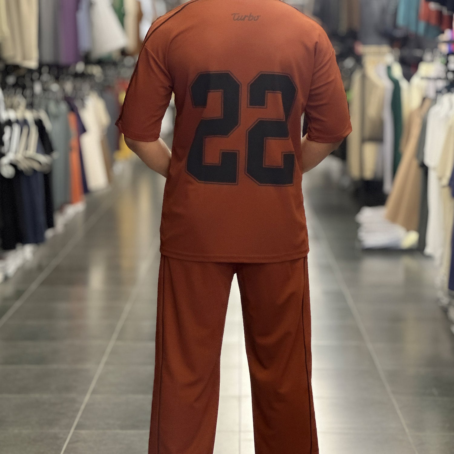 Turbo 22 Piping Detail Men's Tracksuit