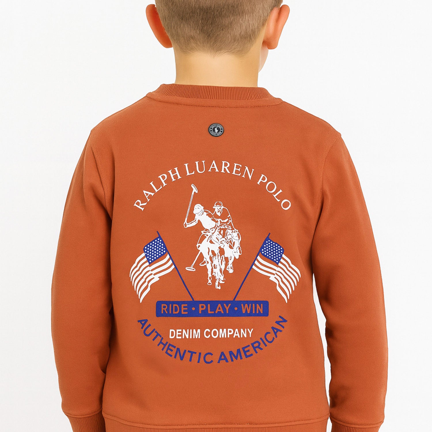 U.S. Polo Assn Round Neck Unisex Kids SweatShirt