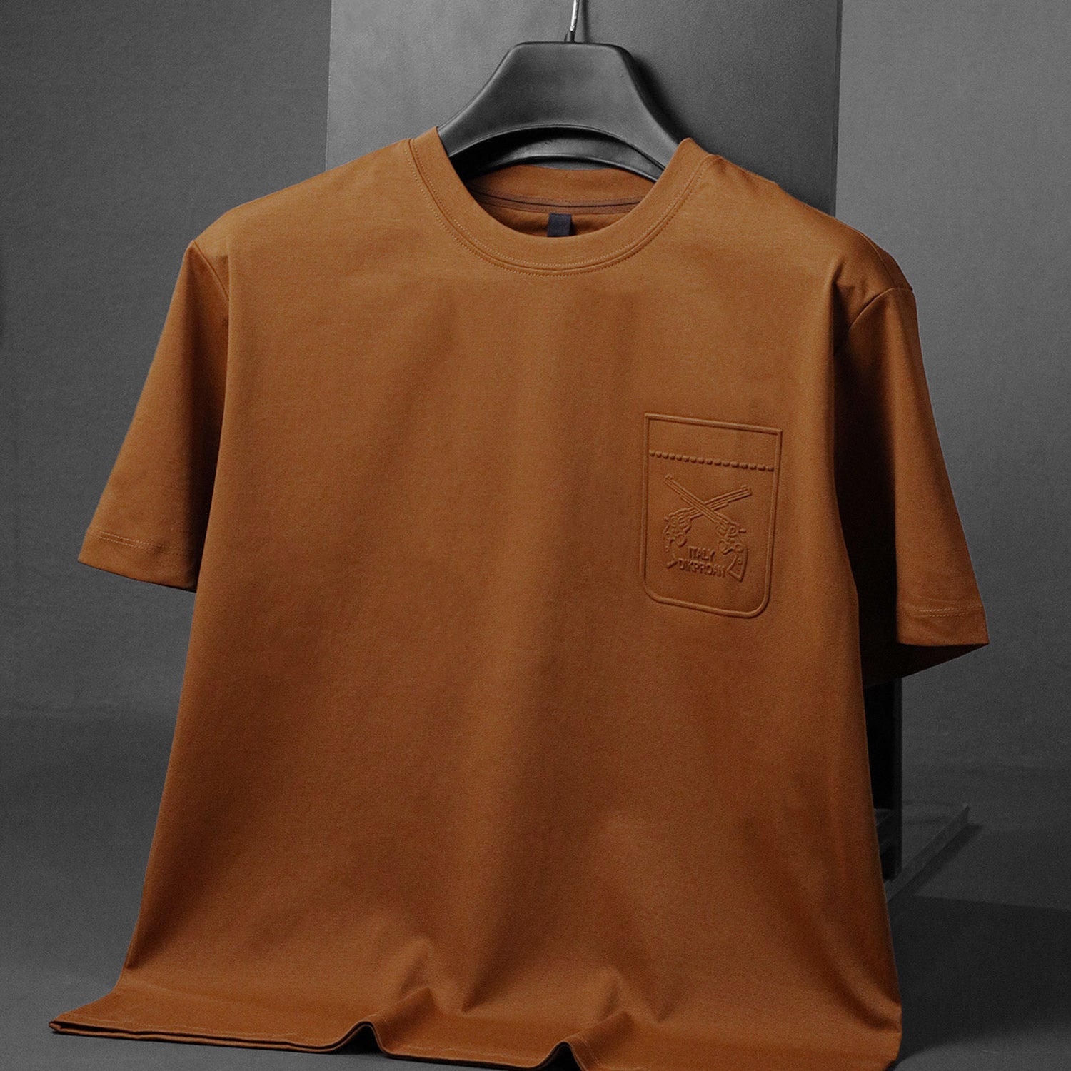 Mens Confection Monogram Round Neck T-Shirt
