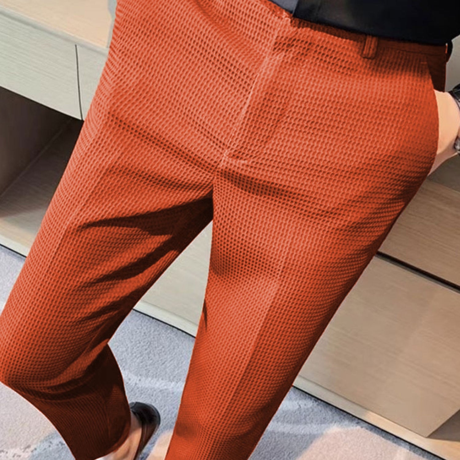 Turbo 'Apex' Elite Series Slimfit Waffle Pant