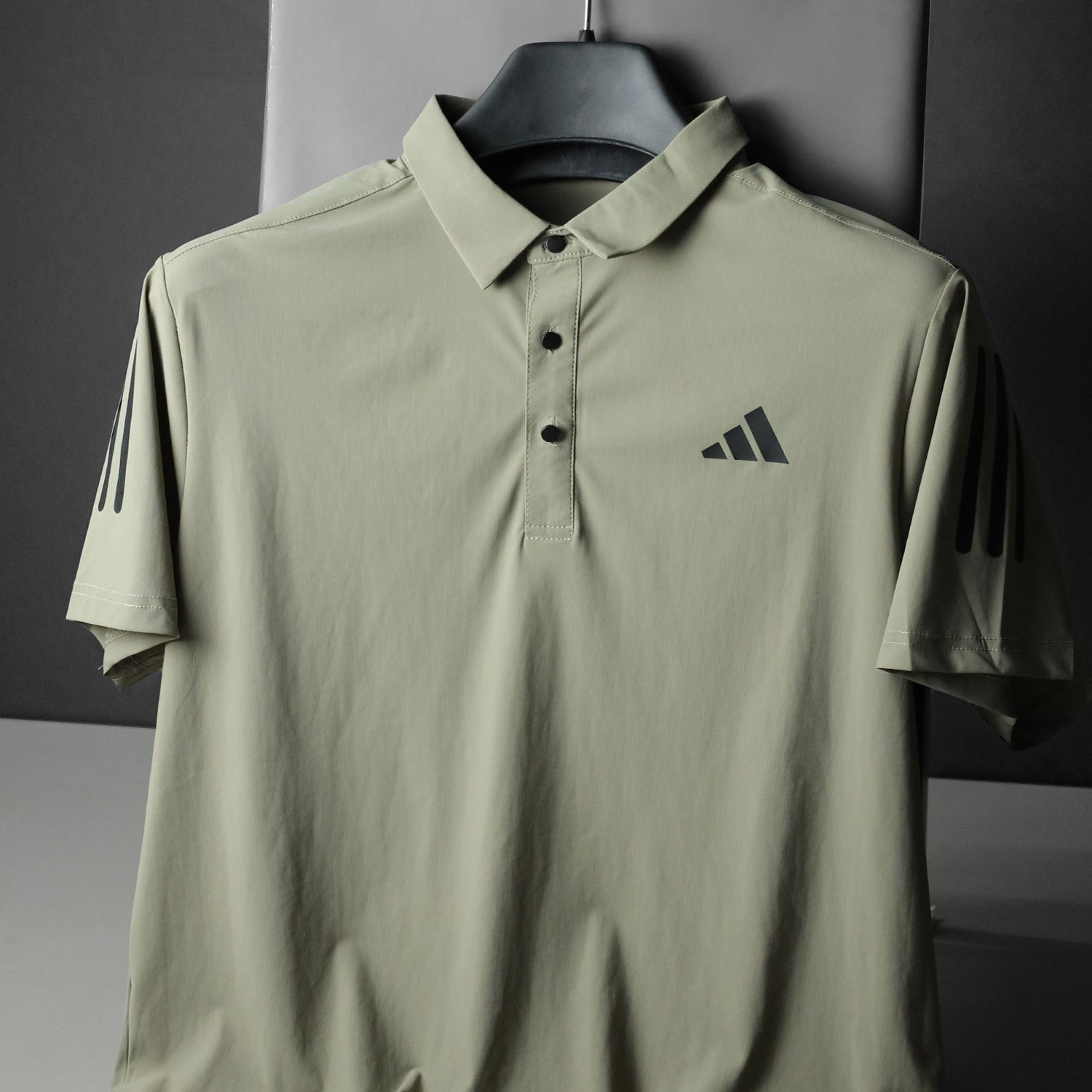 Adds Club Tennis 3-Stripes Dryfit Polo Shirt