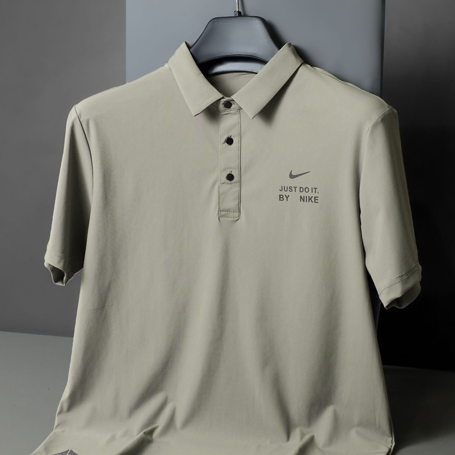 Nke Tour Heathered Dryfit Polo Shirt