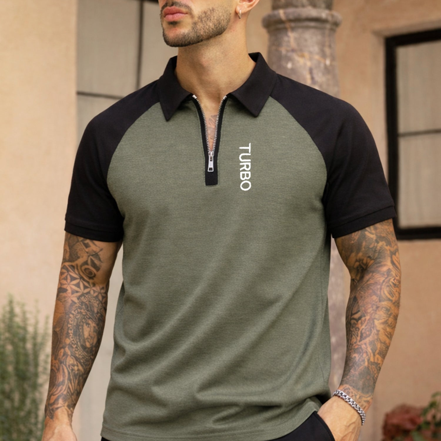 Turbo Athletic Structure Men's Polo Shirt