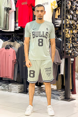 Chcago Bulls High-Performance Athletic Men's Tracksuit