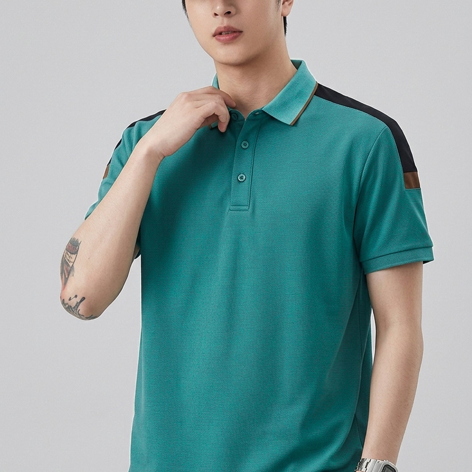Men's Precision Stitch Polo T-Shirt*