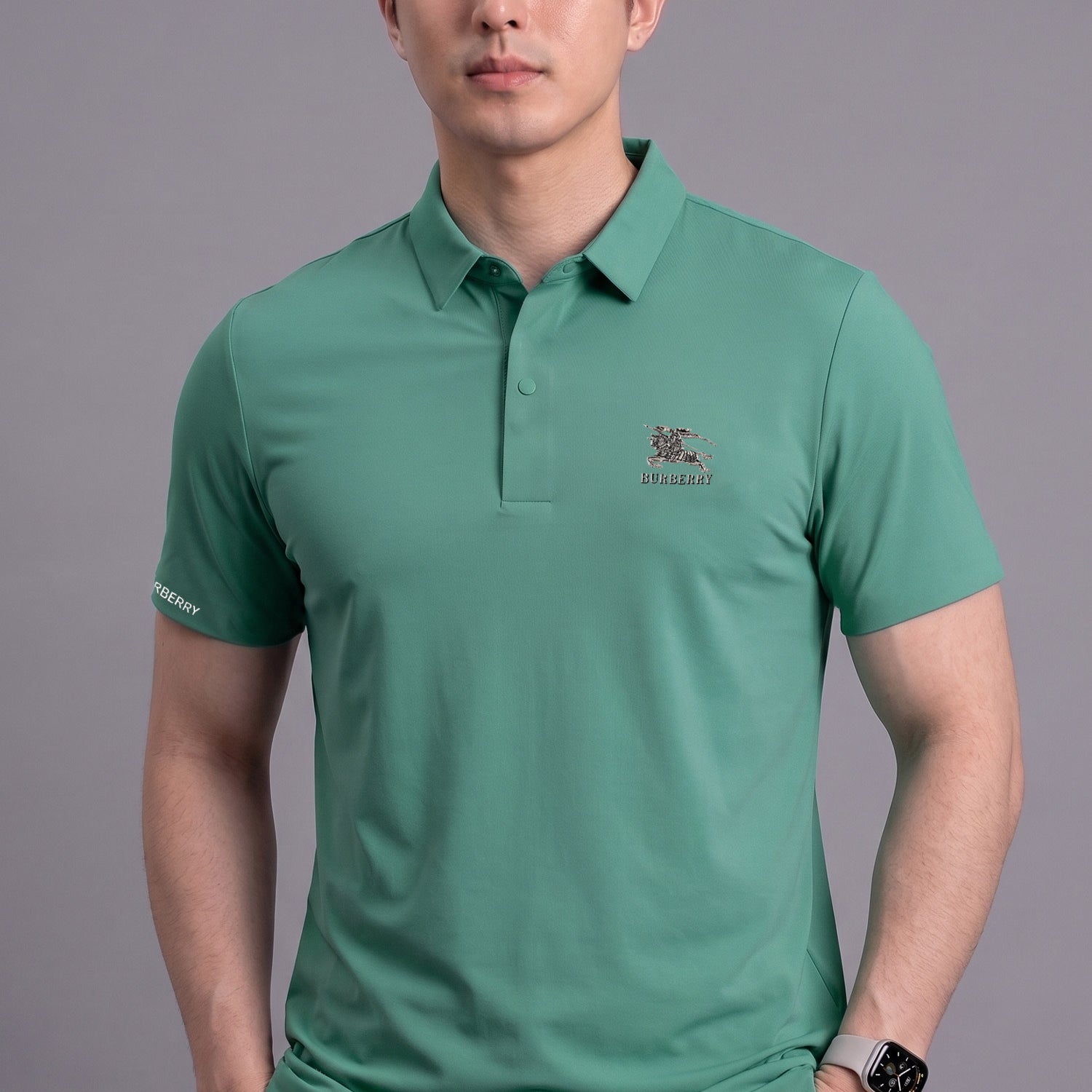 Burbry Modern Fit Performance Imp Dry-Fit Polo