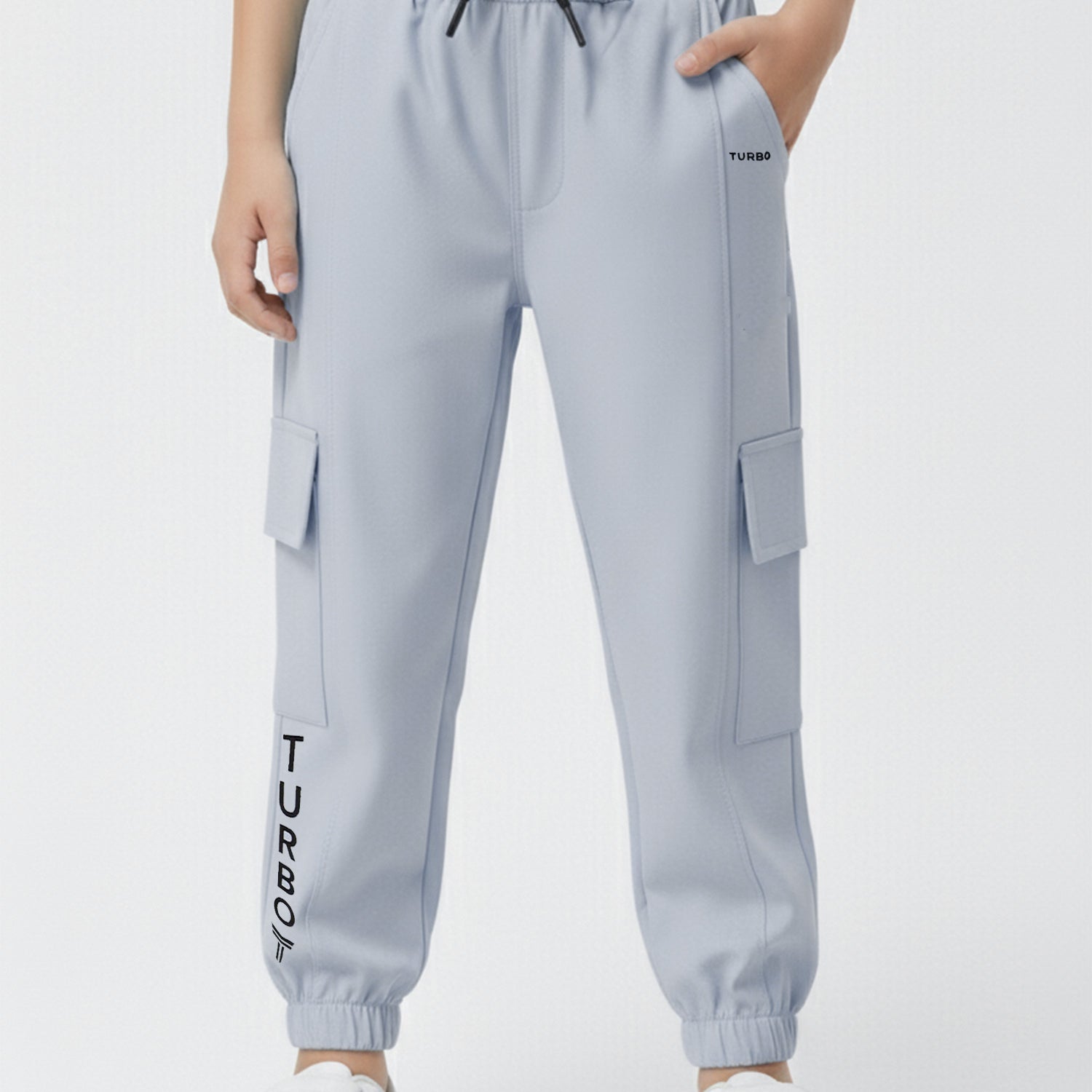 Turbo Casual Cargo Kids Trousers For Boys