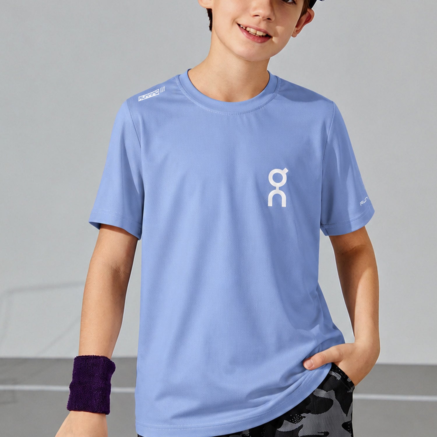 OnClub Running Core Kid's Dry-Fit Tee