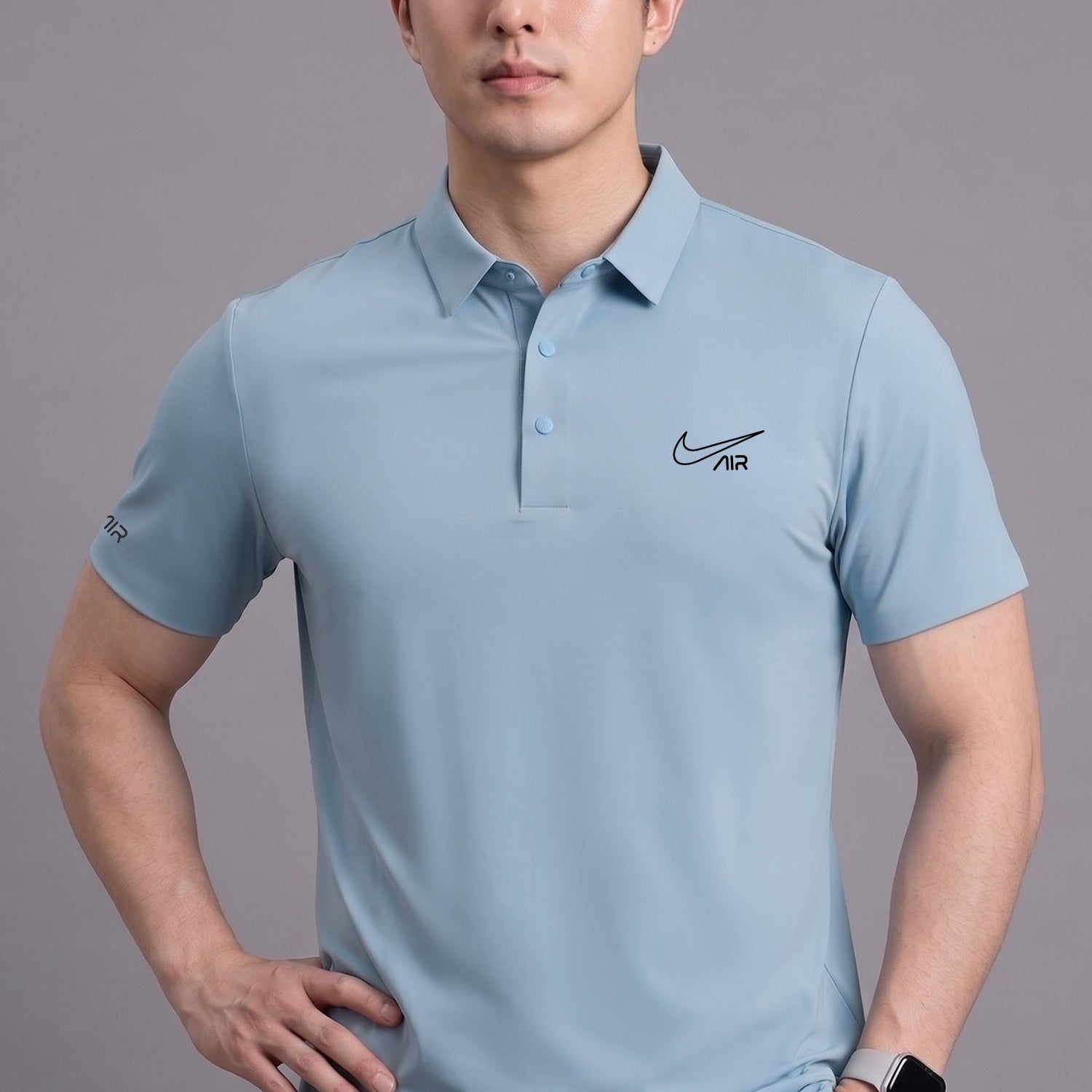 Nke Solid Victory Imp Dry-Fit Polo