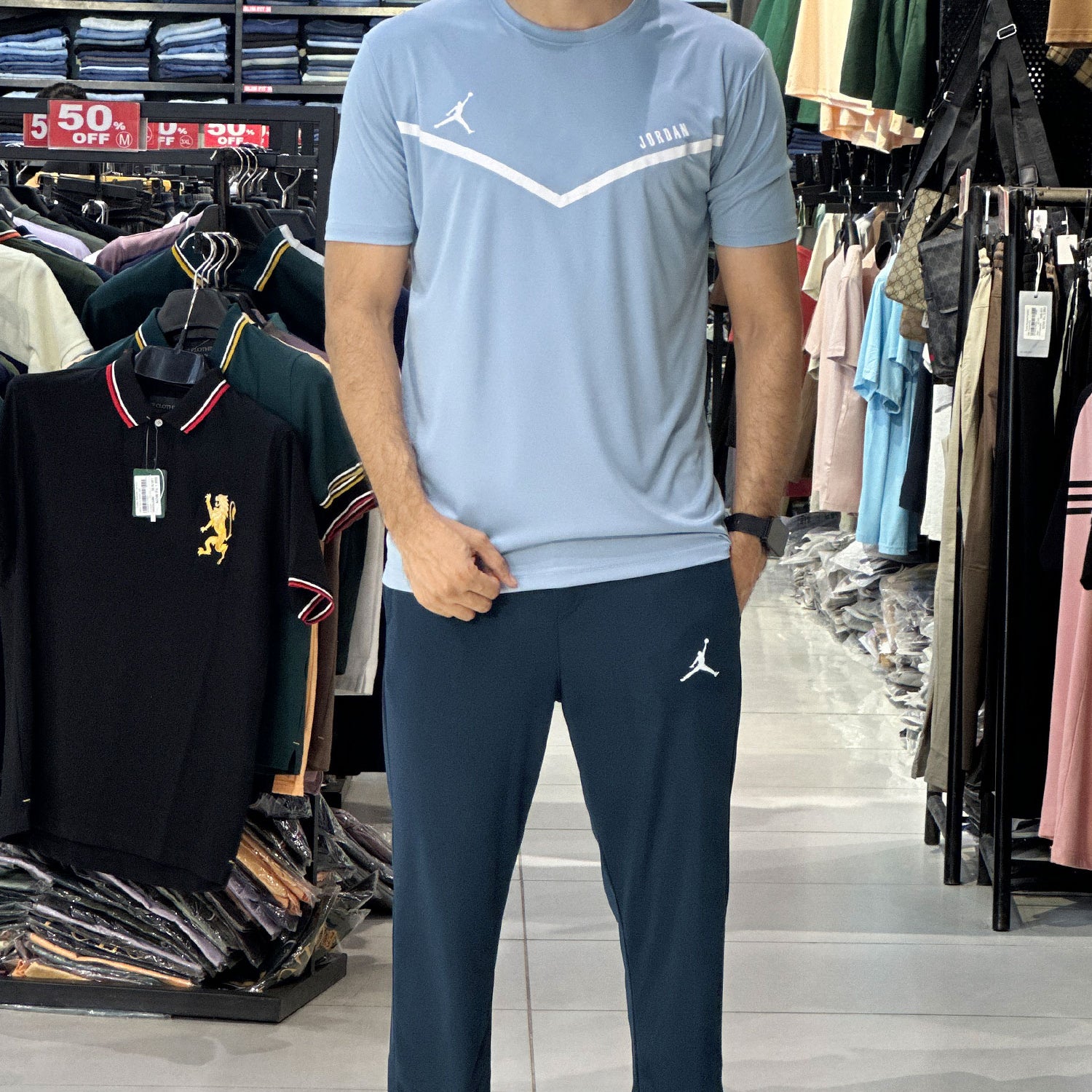 Jrdn Flight Arched Wordmark Men's Tracksuit