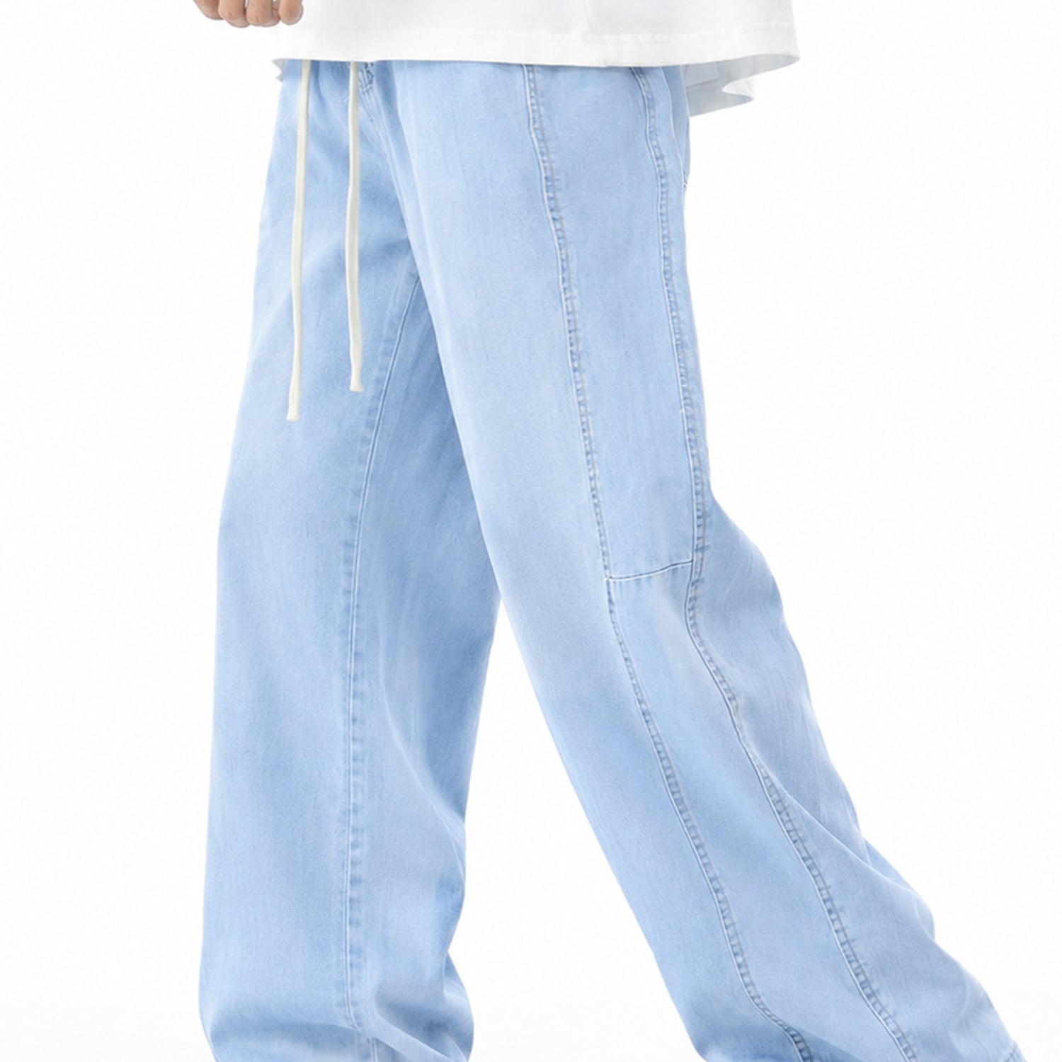 Turbo Style Fabs Denim Cargo Jeans