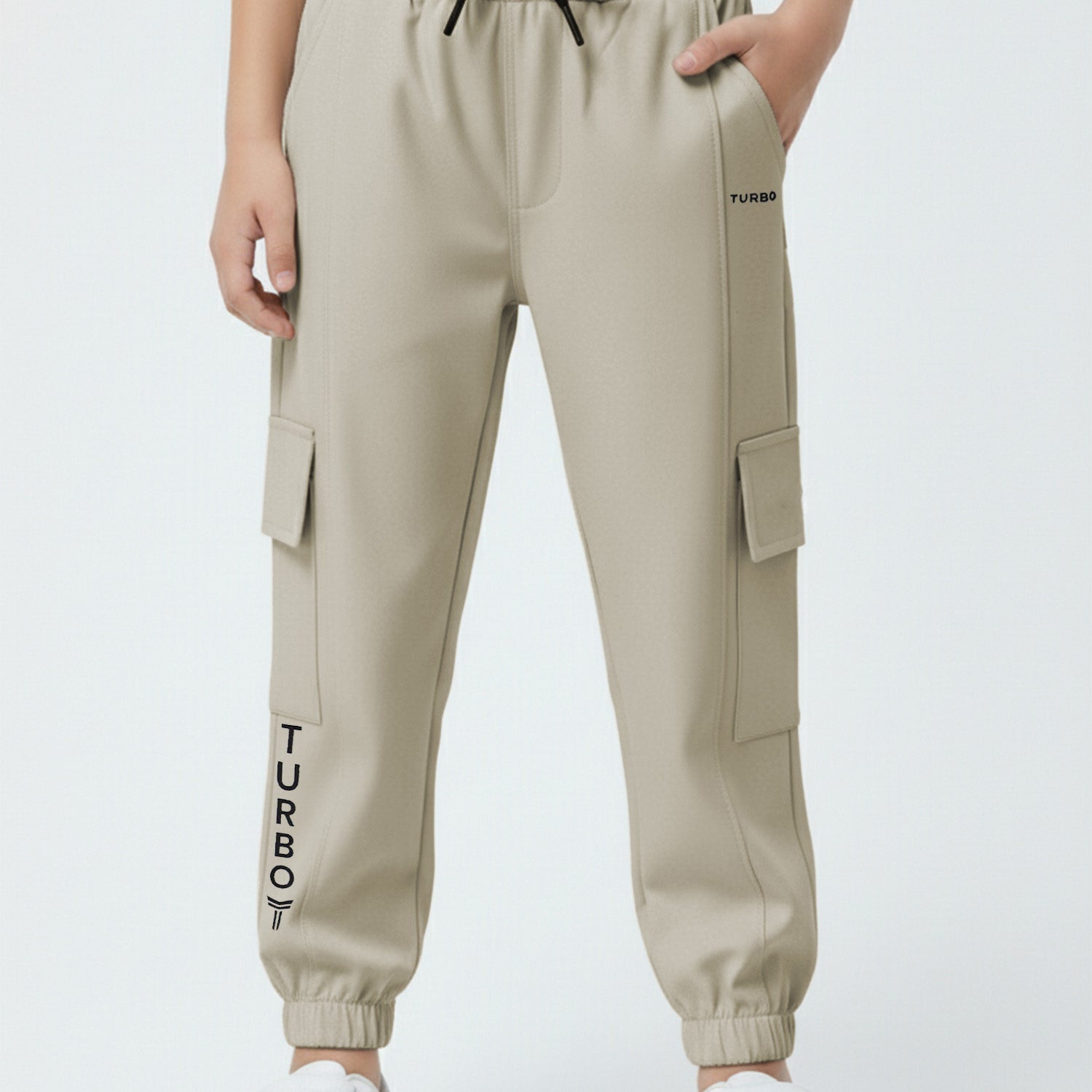 Turbo Casual Cargo Kids Trousers For Boys