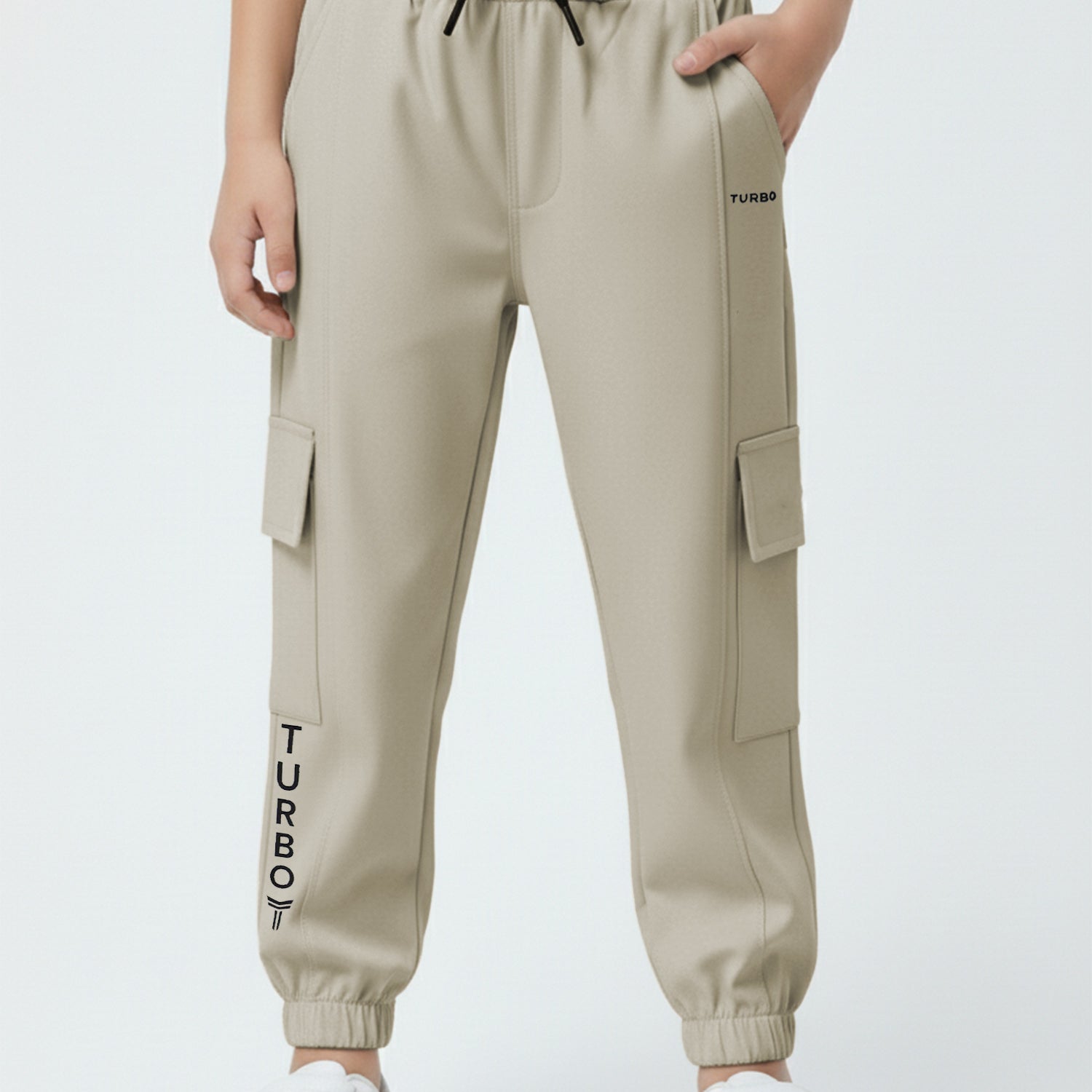 Turbo Casual Cargo Kids Trousers For Boys