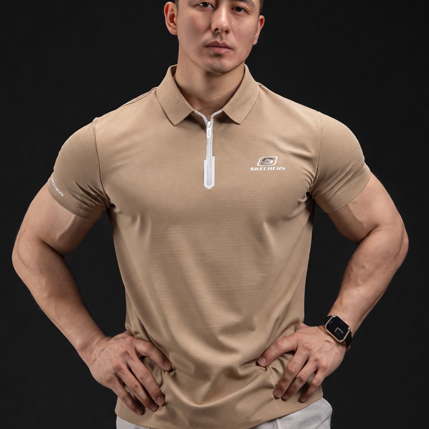 Skchrs Urban Mesh Men's Polo Shirt