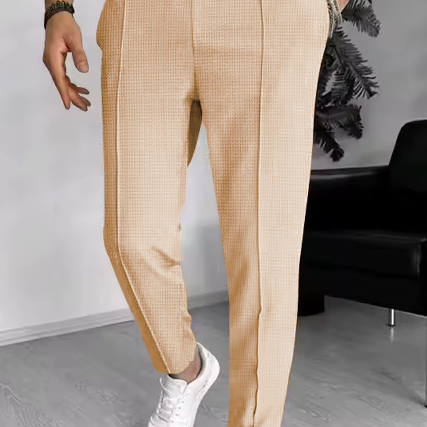 Turbo Fashion Smart Slim Fit Trouser In Skin
