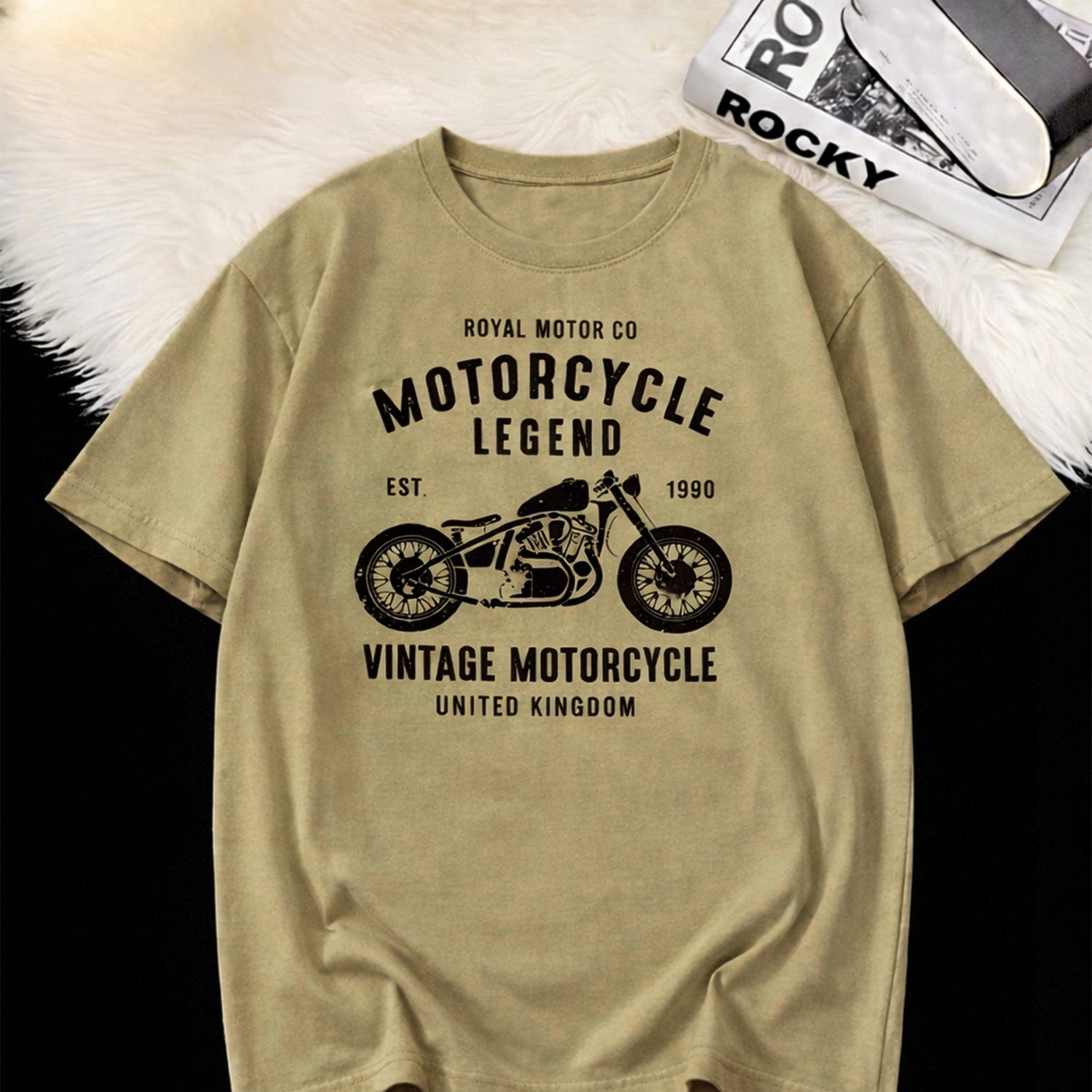 Mens Graphic Edition Round Neck Tee