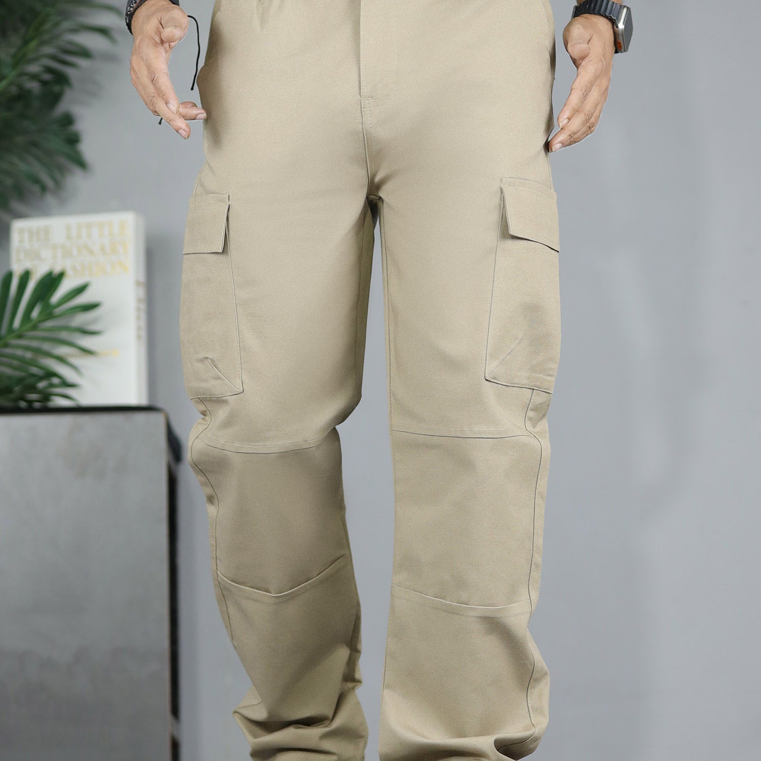 Men's Relax-Fit Knitted Cargo Trouser